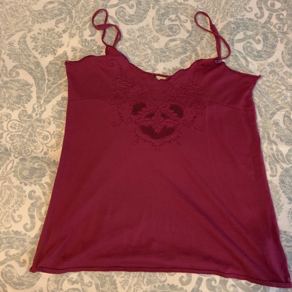 Volcom tank - fuchsia size large